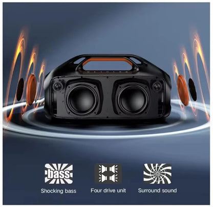 Bajamate PowerSound 160 – 160W Waterproof Bluetooth 5.3 Pool Speaker with Subwoofer, 360° Surround Sound, 12-Hour Battery, IPX8+ Protection, Luxury Audio System for Bajamate Poolside Table and Outdoor Entertainment