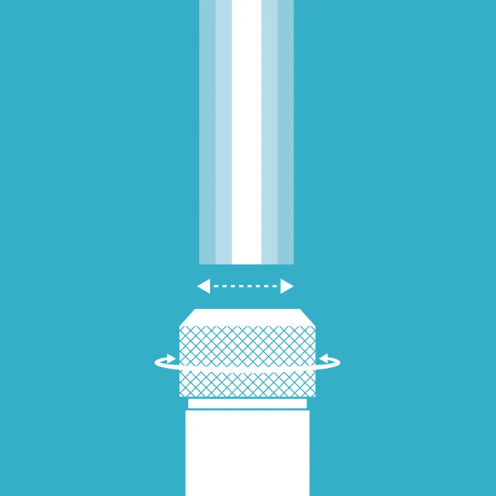The bajamate pool adapter drawing showing the function of the product