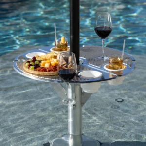 aluminum baja shelf table – BAJAMATE 24″ Luxury Tabletop
