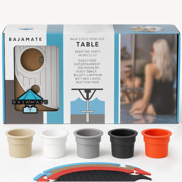 Additional view of BajaMate Silicone Cup Holder Inserts – Set of 4