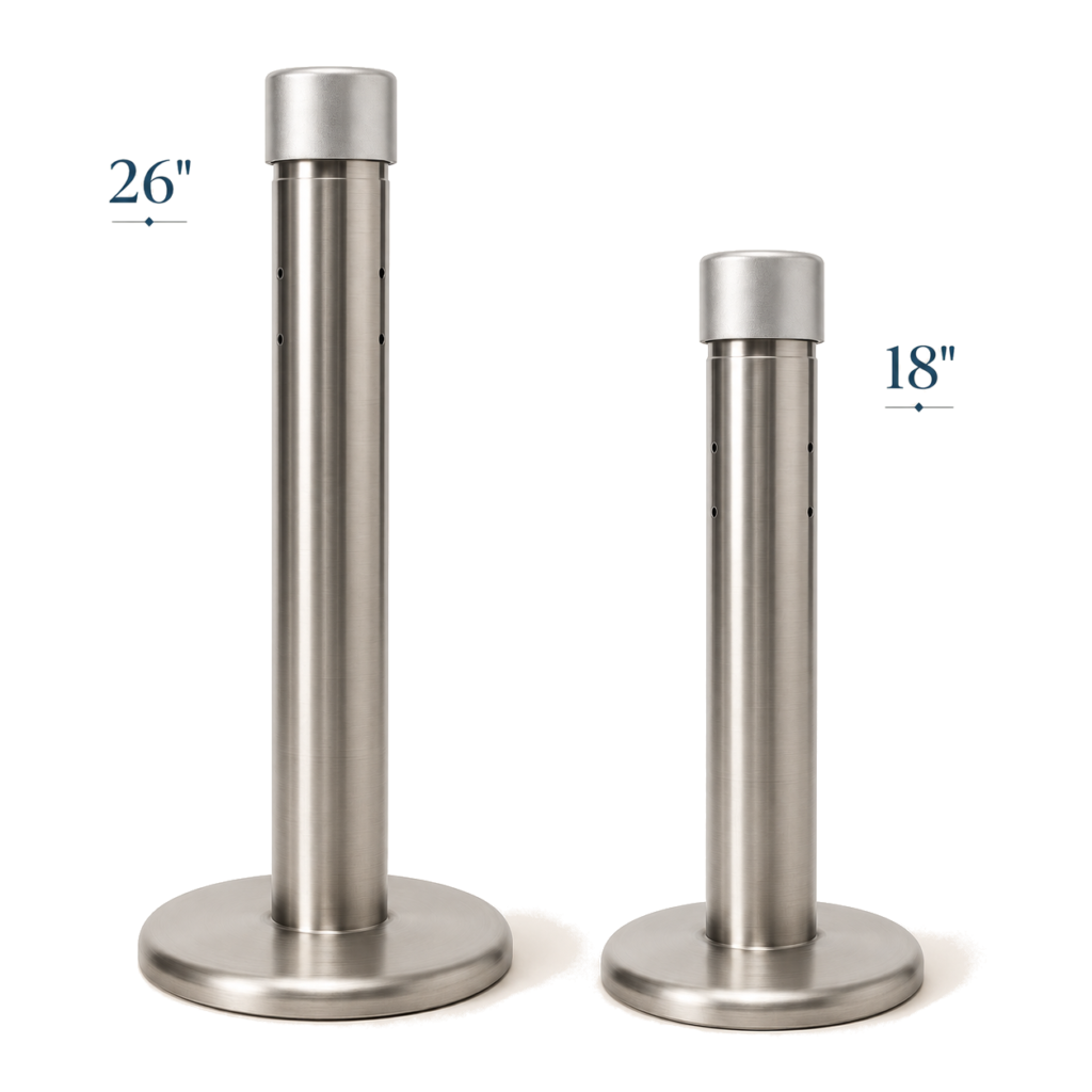 BajaMate Anchor stainless steel universal shade adapter for oversized pool umbrellas and deck sleeves