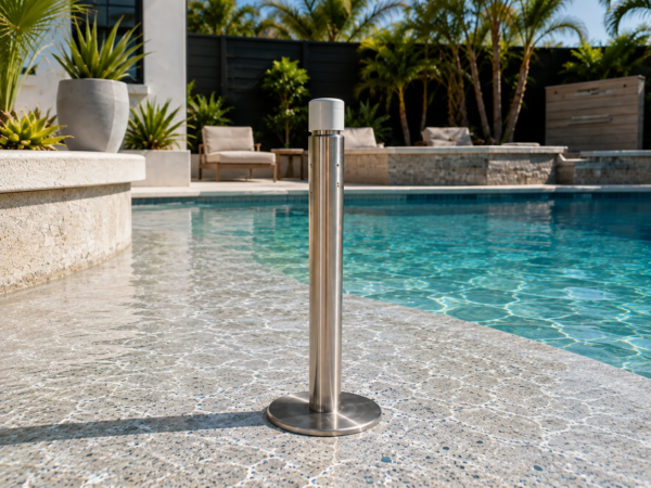 Additional view of In-Pool Umbrella Base Stabilizer Adapter for Baja Shelves